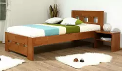 Ліжко СПЕЙС 900*2000, горіх