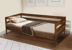 Ліжко СКАЙ-3 800*1900, венге