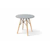 Стіл обідній ЕТНА MDF (D=80cm), сірий Стіл обідній ЕТНА MDF (D=80cm), сірий