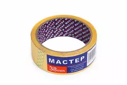 Малярна стрічка "Мастер" 38мм жов.(6сп.,36шт/ящ) Малярна стрічка "Мастер" 38мм жов.(6сп.,36шт/ящ)