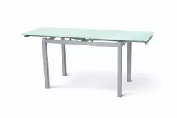 Стіл Венді XS-1025, 80/130*65, білий/сірі ноги Стіл Венді XS-1025, 80/130*65, білий/сірі ноги