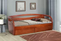 Ліжко Баварія з ящи. 900*2000, біла Ліжко Баварія з ящи. 900*2000, біла