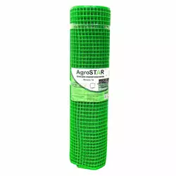 Сітка пласт. для огорожі"AgroStar"20*20мм(1*20м)К* Сітка пласт. для огорожі"AgroStar"20*20мм(1*20м)К*