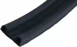 Ущільнювач самоклеючий(профільP)чор 9*5.5мм/100 м