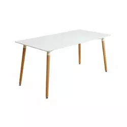 Стіл обідній ВЕЗУВІЙ MDF 100*70, білий Стіл обідній ВЕЗУВІЙ MDF 100*70, білий