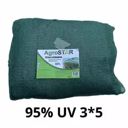 Сітка затіняюча "AgroStar"з UV(3*5) 95%затінення, Сітка затіняюча "AgroStar"з UV(3*5) 95%затінення,