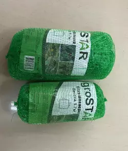 Сітка шпалерна 15*17"AgroStar"1.7*10 м (30 шт/ящ) Сітка шпалерна 15*17"AgroStar"1.7*10 м (30 шт/ящ)
